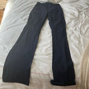 Lululemon high waisted yoga flare pants